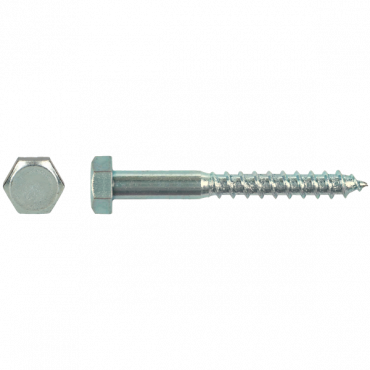 Houtfret DIN 571 Ø10x80 Zn