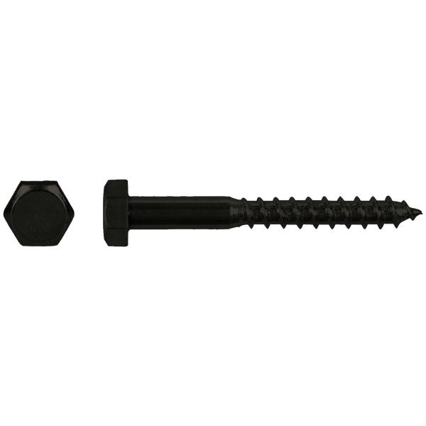 Houtfret DIN 571 Ø8x40 DCB zwart