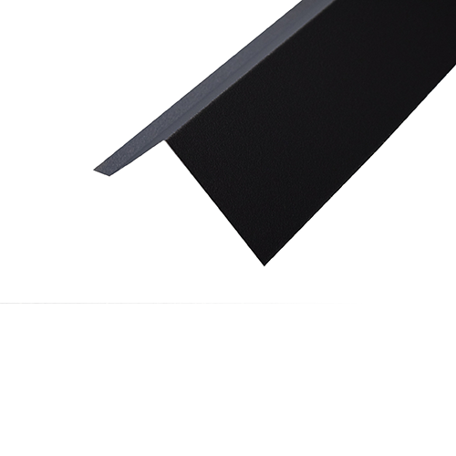 Hoekstuk 195x195 mm 300 cm Zwart (bestelartikel)