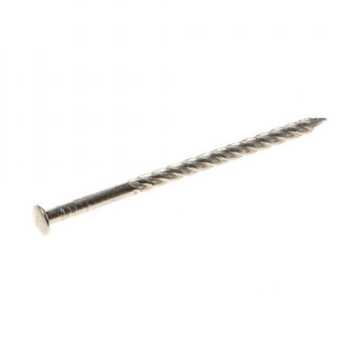 Schroefnagel 2.5x40 mm RVS Bolkop verpakt per 1 KG (bestelartikel)