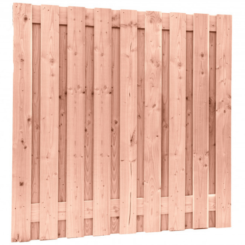 Douglas geschaafd plankenscherm 19-planks 16 mm, 180 x 180 cm, onbehandeld.