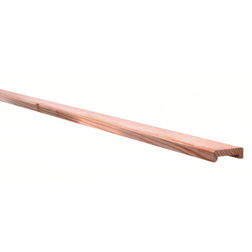 Douglas geschaafde afdeklat met sponning (6 x 1,2 cm) 2,8 x 8,5 x 180 cm, onbehandeld.