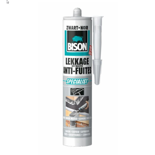 Bison Lekkagekit 300 ml koker zwart