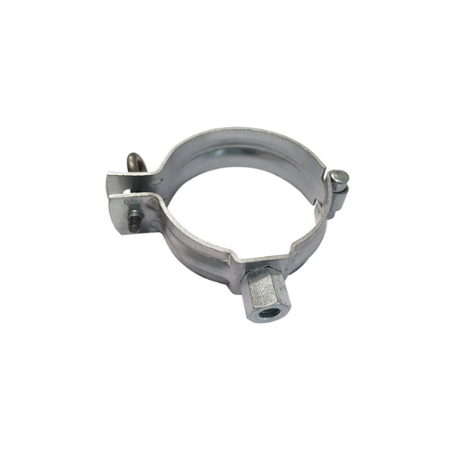 HWA bevestigingsbeugel 80 mm met moer M10 voor zinken buis