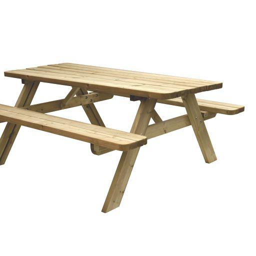 Picknicktafel type easy 180x70 cm