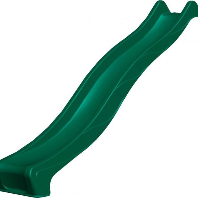Glijbaan 290x50 cm hoogte 150 cm groen (bestelartikel)