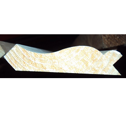 Gootlijst vuren B 32x125 mm 'met hak' lengte 510 cm