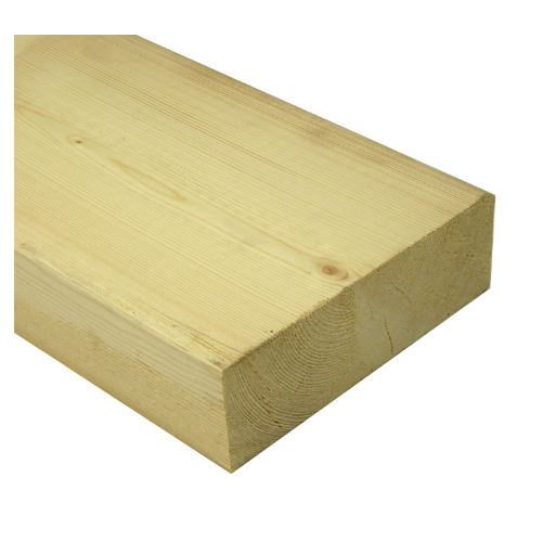 Vuren 75x225 mm C24 geschaafd lengtemaat 300 cm (bestelartikel)