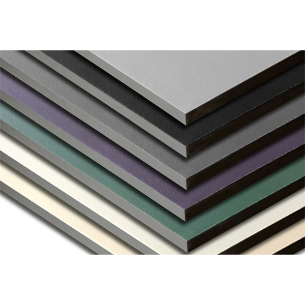 HPL plaat Unicompact 1 zijdig zwart RAL 7021 130x305 cm dikte 6 mm