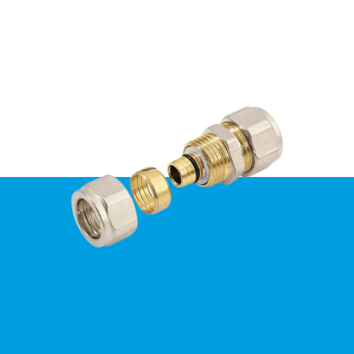 BONFIX Alu-knel Rechte koppeling 16 1st