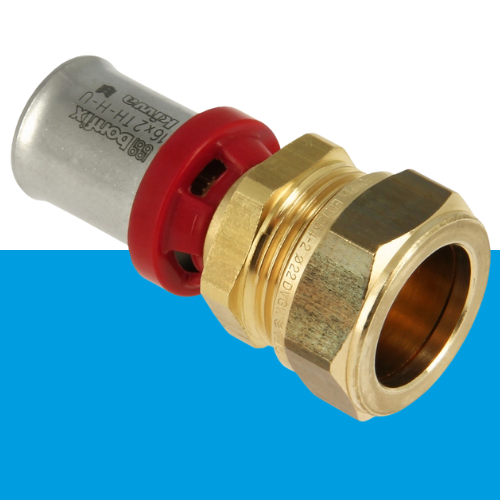 BONFIX Alu-pers x knel koppeling 16 x 15 1st