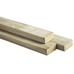 22x50 mm panlat groen geïmpregneerd lengte 300 cm