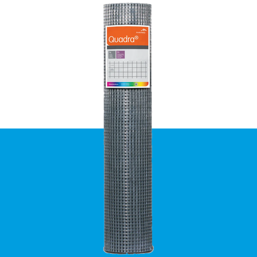 Volieregaas Quadra® verzinkt (13x0,8 mm) 100 cm x 10 m
