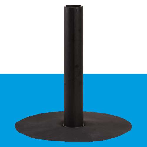 Pandser EPDM uitloop 90 mm verticaal Ø 75 mm