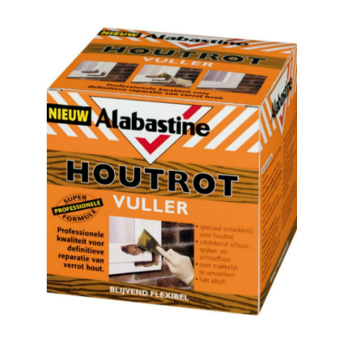 Houtrotvuller Alabastine 500 gram