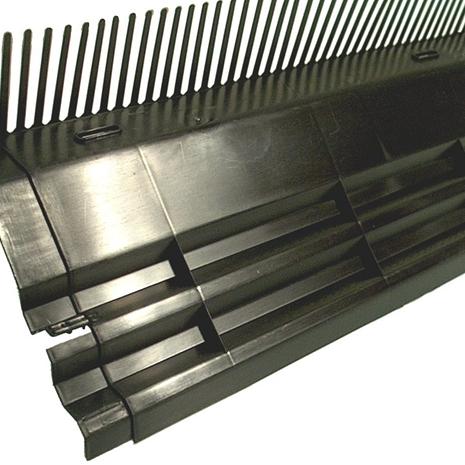 Kombi dakvoet vogelschroot zwaert 165 mm+ kam 65 mm lengte 100 cm
