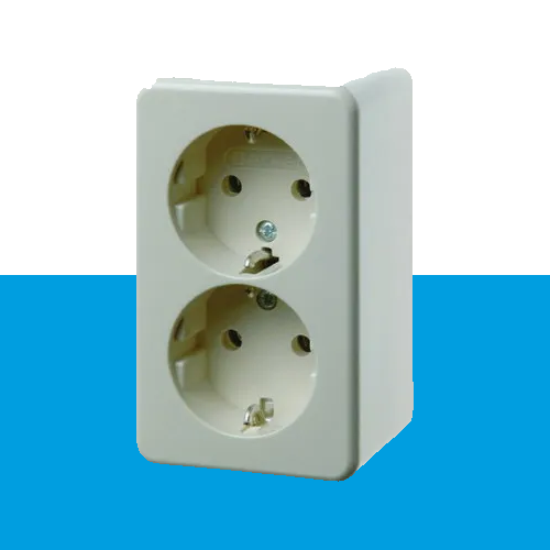 Opbouw Wandk. Ds dubbel creme standaard