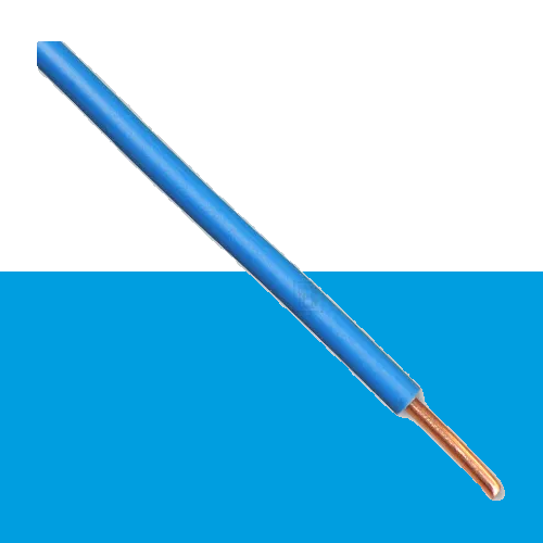 Vd Draad 2.5 blauw 100 m1