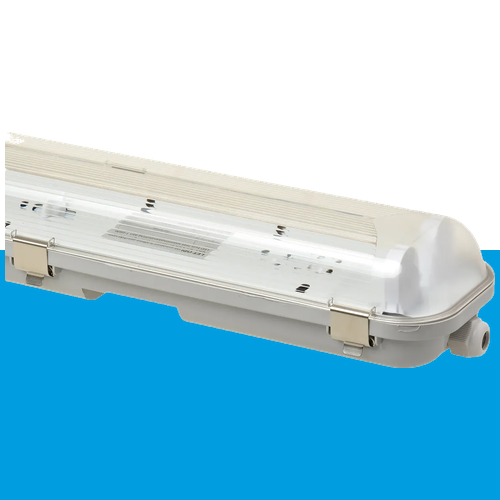 LED armatuur leeg bedraad armatuur lengte 120 cm voor 2 TL lamp (zonder lamp)