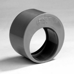 Verloop 125x75 mm excentrisch