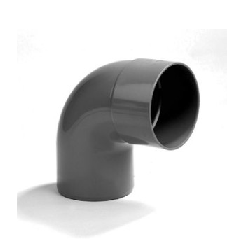 Bocht 110 mm 90 graden lijm/spie
