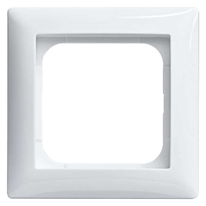 Busch-Jaeger Balance afdekraam inbouw, 1-voudig polarwit