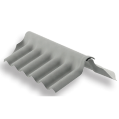 Golfscharniernok B 65 320x320 mm lengte 109,5 cm K-Nok Zwart (bestelartikel)