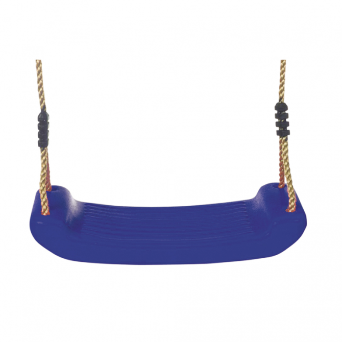 Schommel kunststof blauw OP=OP