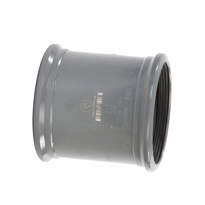 Steekmof 200 mm 2xmanchet (bestelartikel)