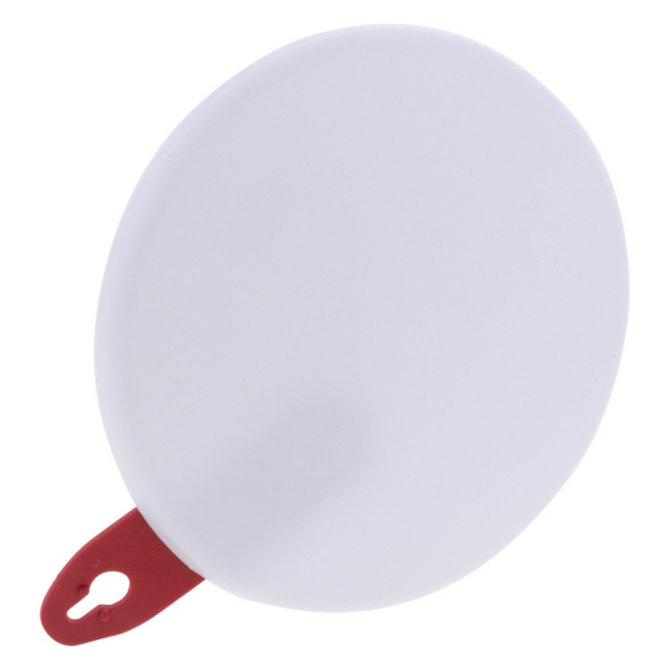 Plafondplaat rond Ø 125 mm wit