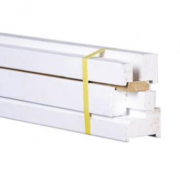 56x115 mm Binnendeurkozijn 231,5 cm grenen opdek wit gegrond