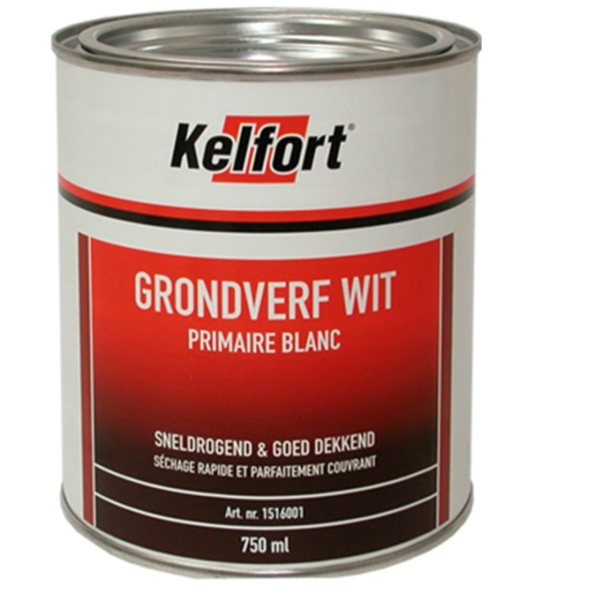 Grondverf wit 750 ml