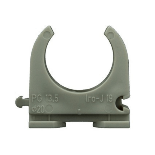 Drukzadel open 18-19 mm 100 stuks grijs