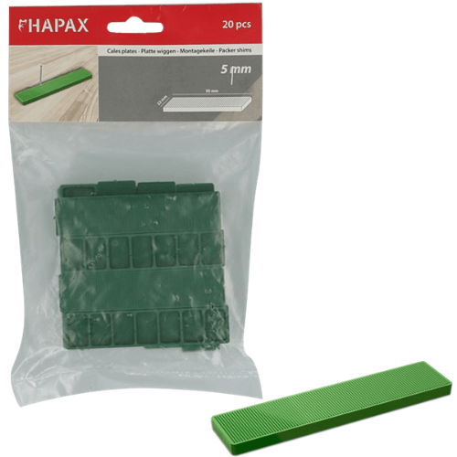 HAPAX platte wiggen * 5x22,00x95 /20st