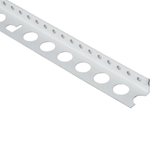 Stucstopprofiel aluzink L= 3000mm 6 mm