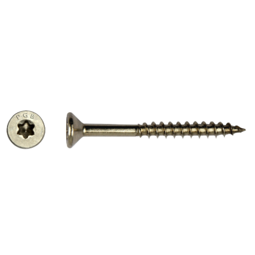 Spaanderplaatschroef RVS (A2) VK-T * 5x100 (T25) verpakt per 200 stuks