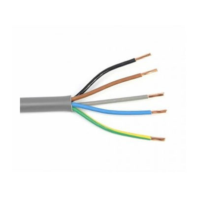 3x2.5 mm Grijze kabel YMVK - MB rol 10 meter