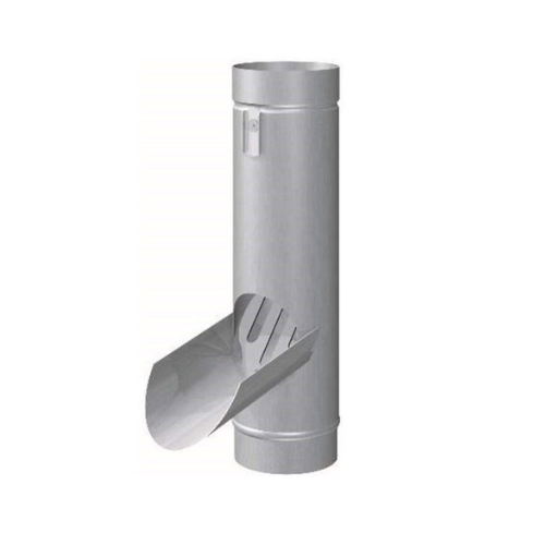 Zinken regentonklep 80 mm (bestelartikel)