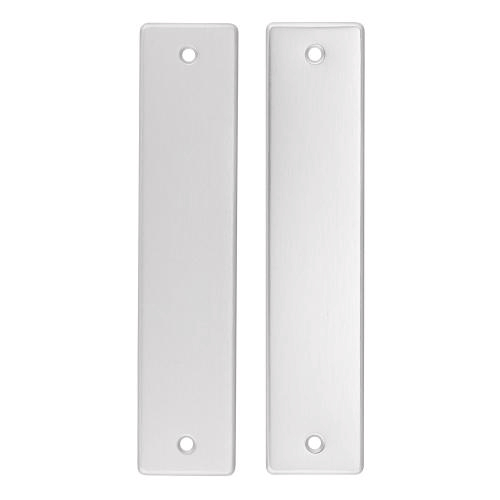 Noxxa Basic Kortschild geperst F1 recht 195x43 mm geheel blind (bestelartikel)
