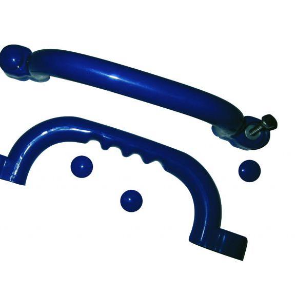 Handgrepenset blauw (verpakt per 2 stuks) OP=OP