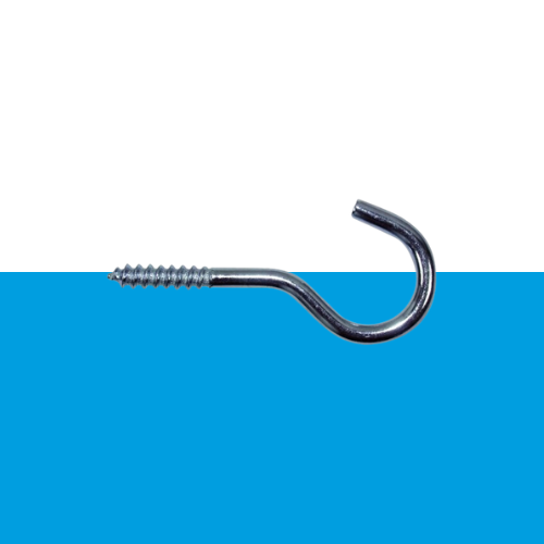 Schroefhaken * 2,10x25,00x12 Zn (25/7/8/2,70) verpakt per 100 stuks