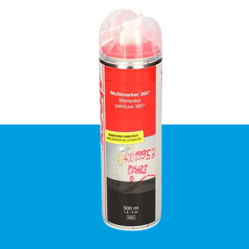 Spuitbus Fluor geel geel 500 ml