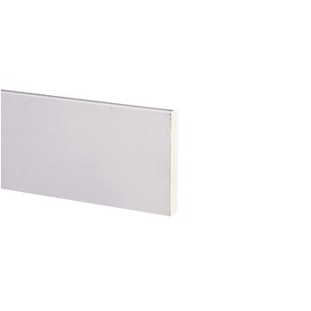 Mdf plint 12x70 mm gegrond lengte 488 cm