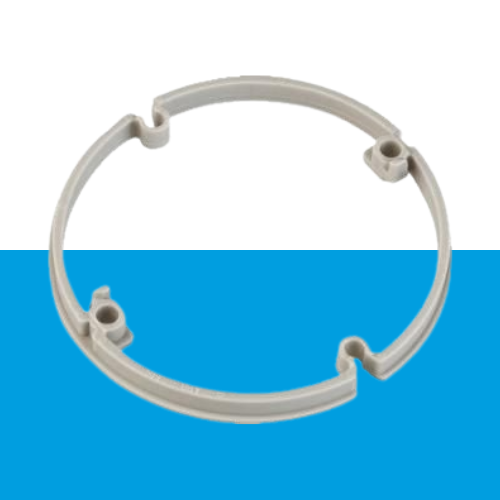 Verhogingsring 4 mm tbv inbouwdozen stapelbaar