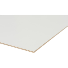 Wit betonplex 125x250 cm