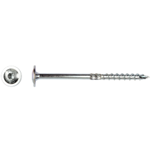 Tellerkopschroef 6x100 Zn (T30) verpakt per 100 stuks