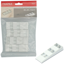 HAPAX wiggen geribbeld * 30x14,00x90 /8st