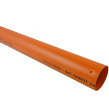 Eindbuis drainage oranje 80 mm met klik