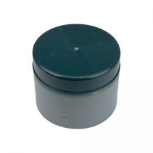 Afsluitkap drainage 60 mm met klikhaakjes