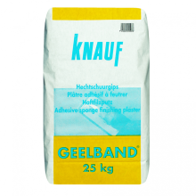 Geelband verpakt per 25 kg